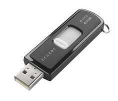 SanDisk 4GB MicroCruzer USB Drive